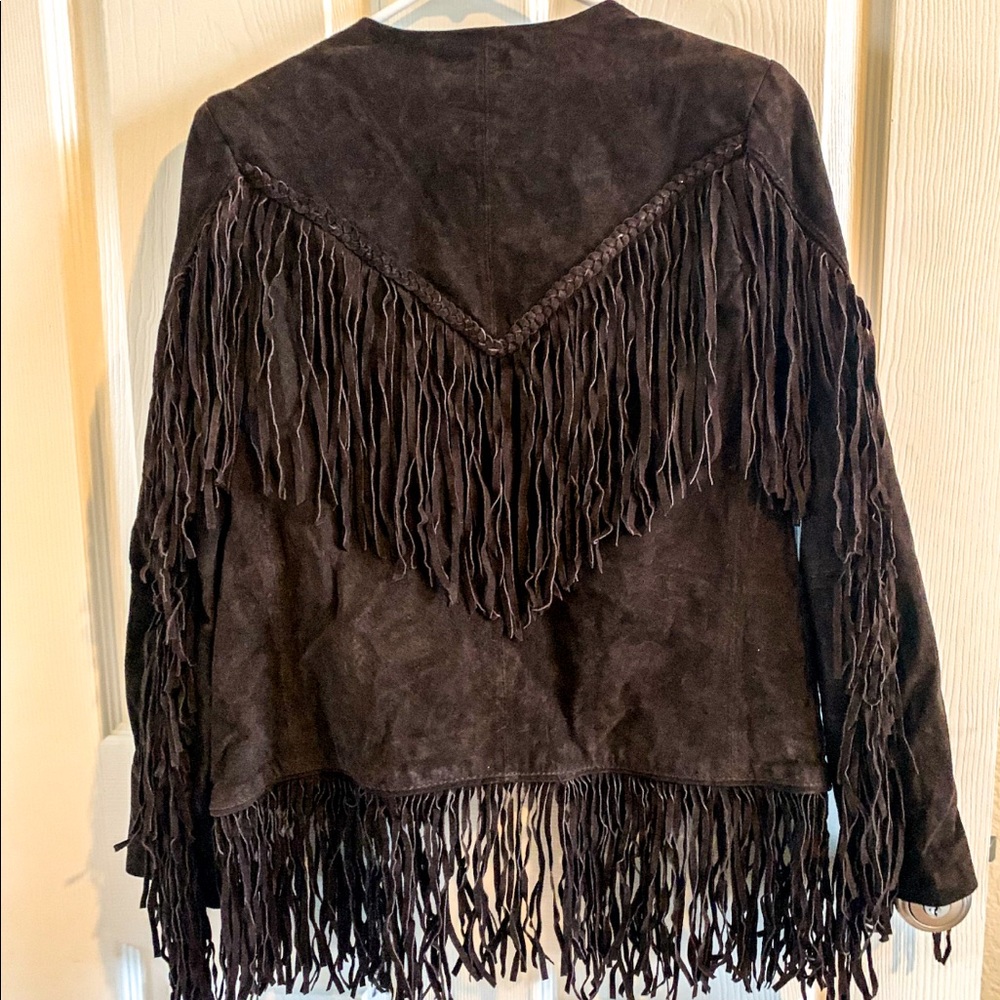 Bohemian fringe jacket